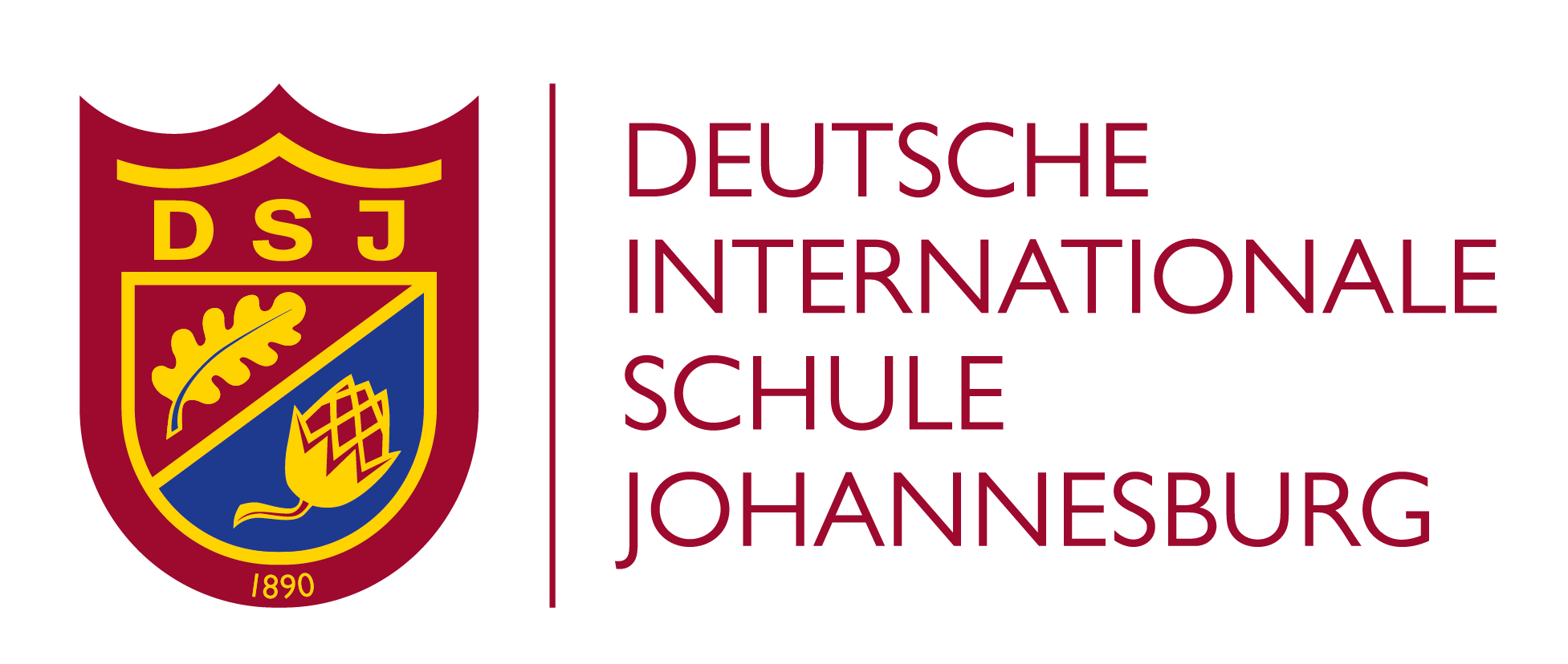 This is the logo for Deutsche Internationale Schule Johannesburg also known as DSJ