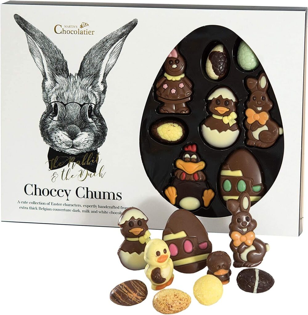 Martin’s Chocolatier Luxury Easter Chocolate Assortment Family Pack | Chocolate for Easter Egg Hunt | Luxury Easter Sweets | Belgian Chocolate | Chocolate Gift for Easter, easter gifts, easter gifts for kids