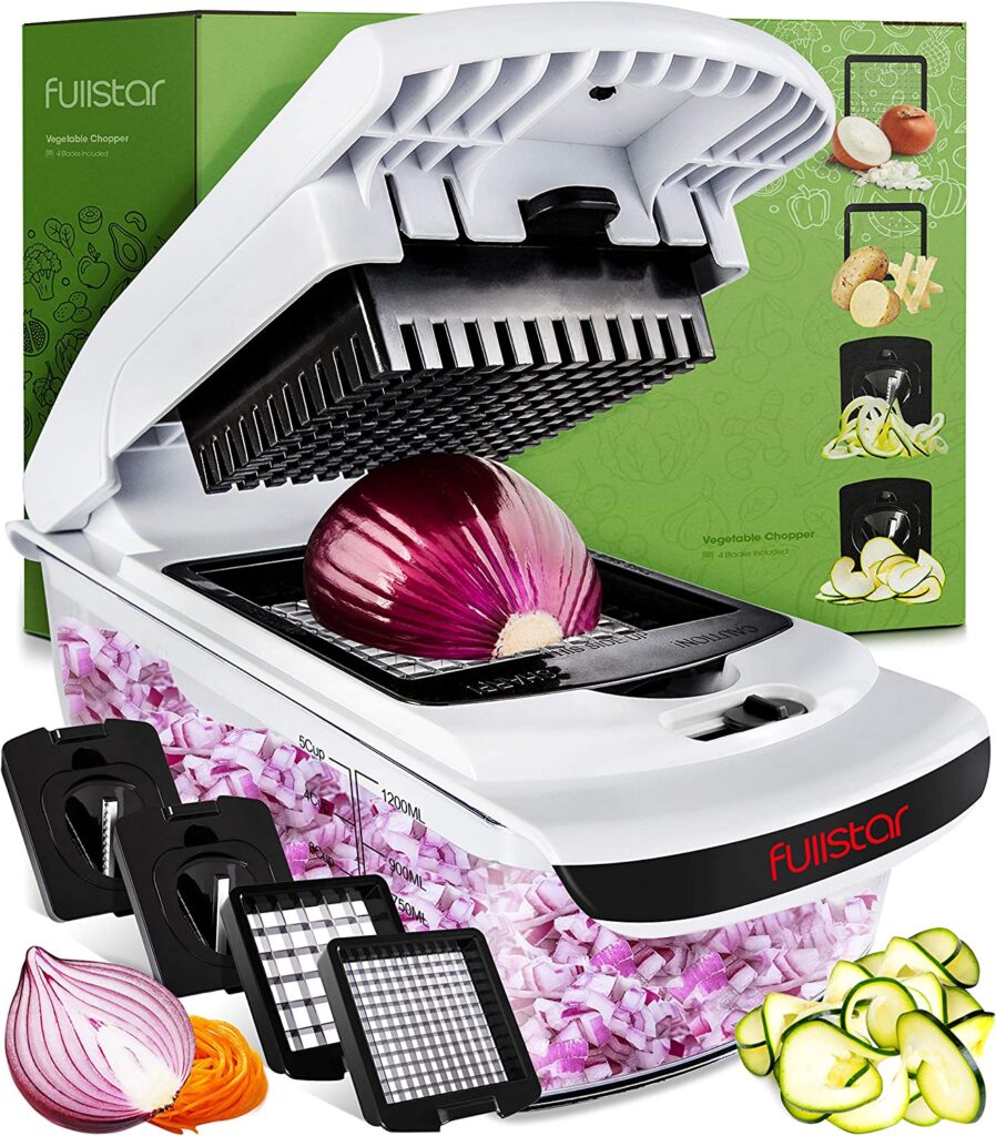 Fullstar Vegetable Chopper - Spiralizer Vegetable Slicer